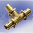 Тройник для PERT соед. D20 (2,8) 6201020010