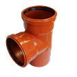 PP Тройник кан. D110*110/90 ОРАНЖ КОНТУР 78501110500