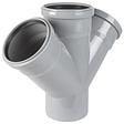 PP Крестовина канализационная одноплоскостная D50*50*50/45 СТАНДАРТ 72601050310