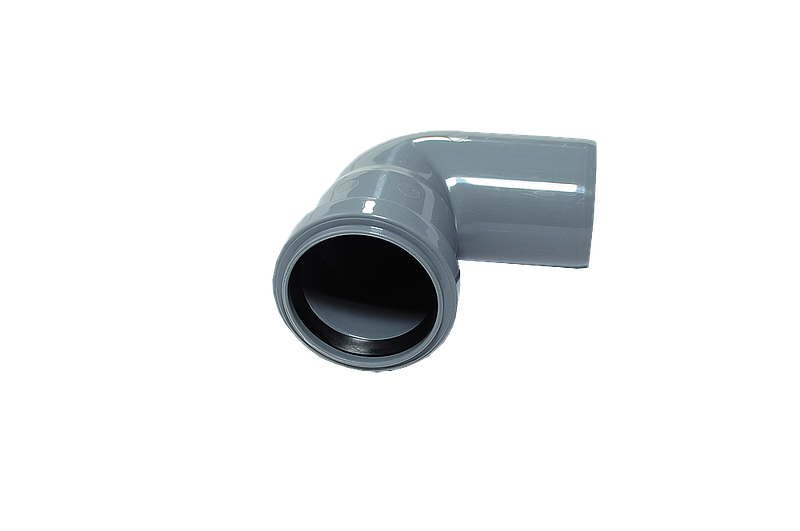 PP Отвод кан. D50х90 СТАНДАРТ КОНТУР 72400050500